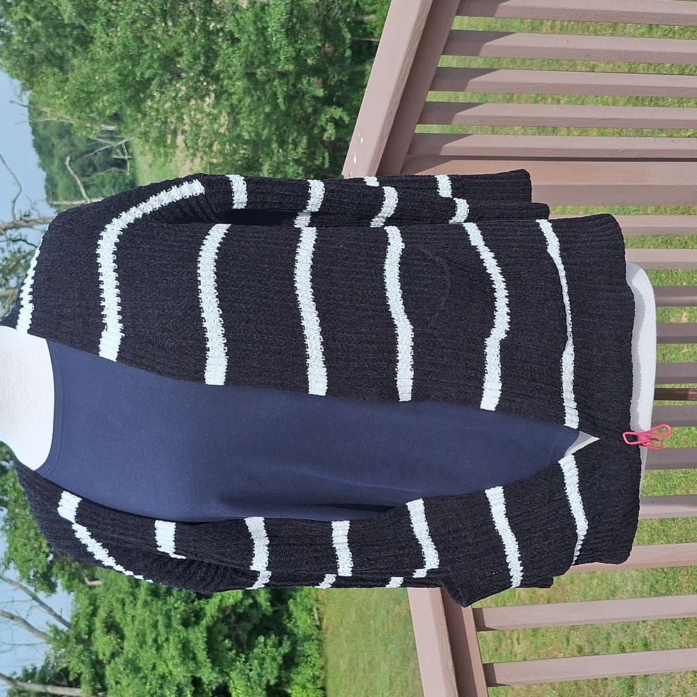 VINTAGE💜 L.L.BEAN Long Sleeve Top, with NOBO Stripped Sweater Set